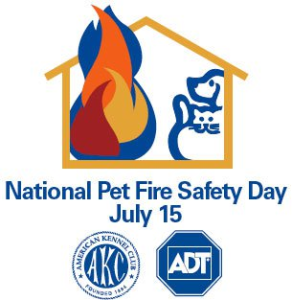 National Pet Fire Safety Day Logo